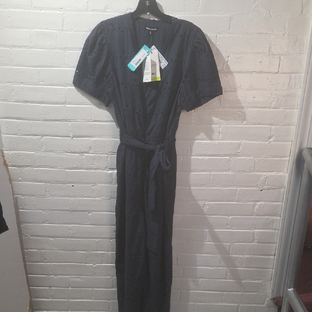 Whistles Blue Jumpsuit